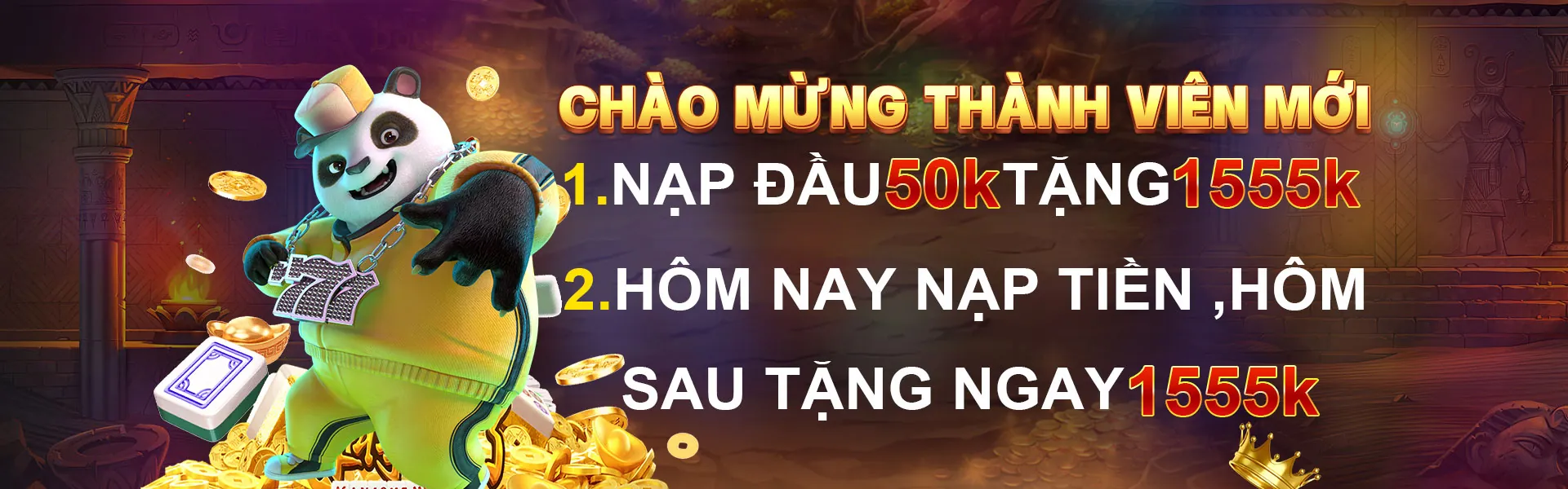 Hình ảnh chào mừng người chơi mới tại okevip win